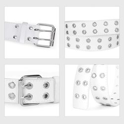 OKWISH Nietengürtel Ledergürtel Ösengürtel Jeansgürtel Damen günstig online kaufen
