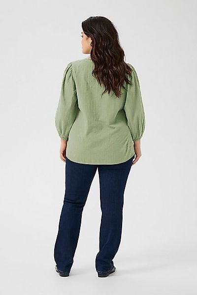 KAFFE Curve Langarmbluse Langarm-Bluse KCjolana Große günstig online kaufen