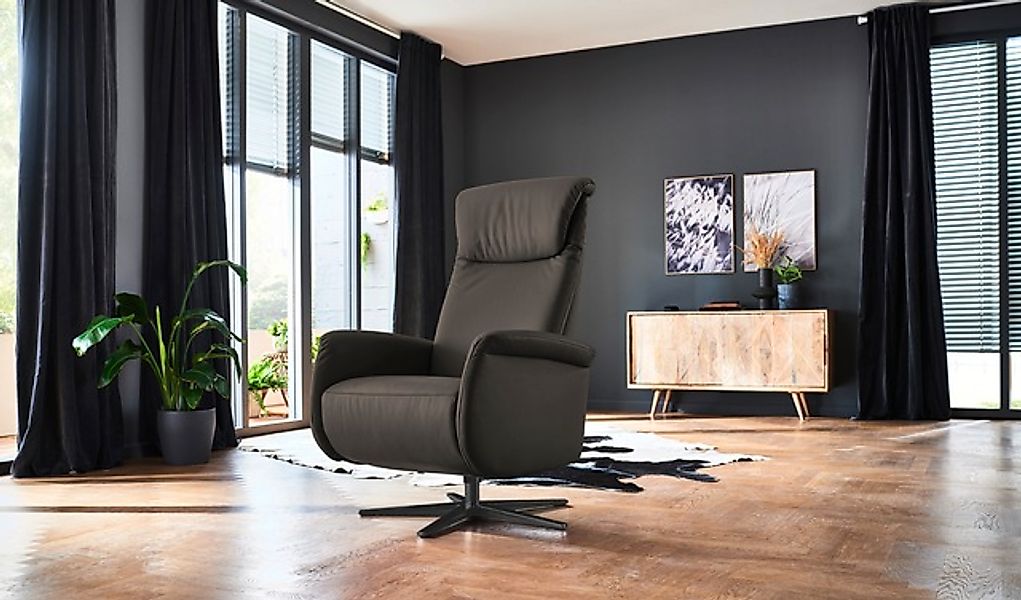 Home affaire Relaxsessel »Cartore Fuß schwarz, manuelle oder motorische Ver günstig online kaufen