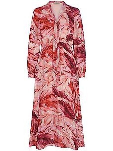 Kleid V-Ausschnitt Uta Raasch rot günstig online kaufen