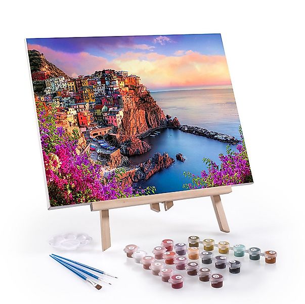 digitCUBE Malen nach Zahlen Ausmalbild 40x50cm Malset (Paint by Numbers), a günstig online kaufen