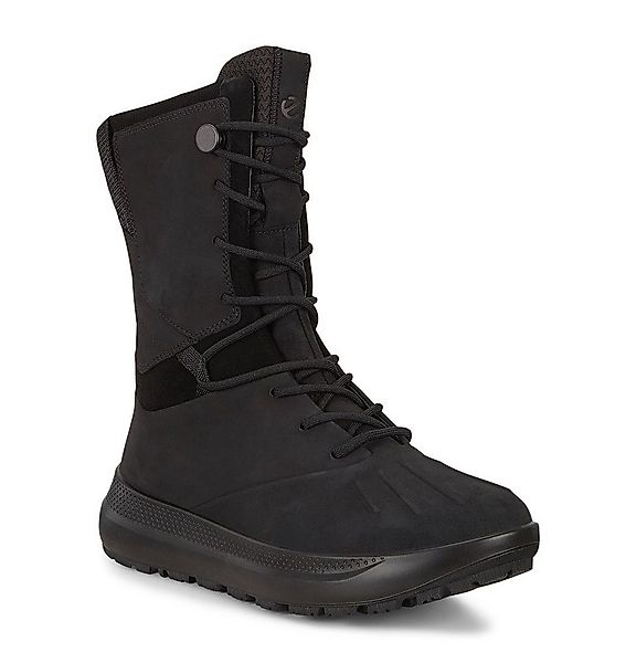 Ecco Solice High (Yabuck Yak-Leder) schwarz Damen Winterstiefel günstig online kaufen