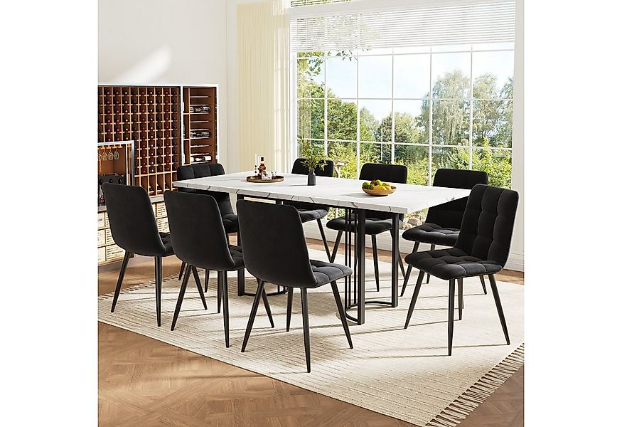 Flieks Essgruppe, (Set, 9-tlg., erweiterbare Tischplatte 140-179,5x80cm), a günstig online kaufen