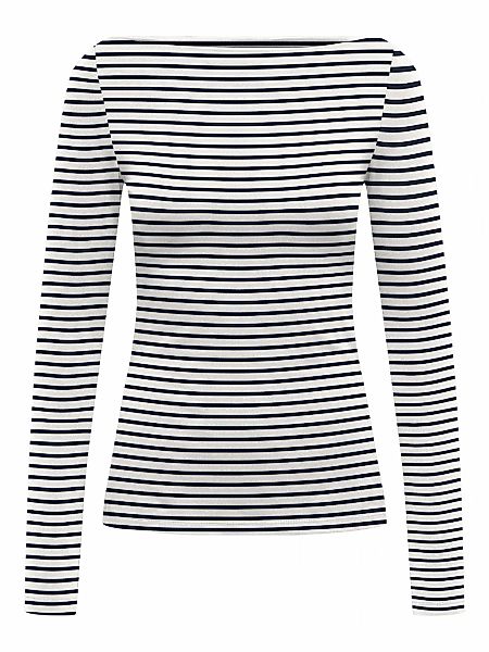 ONLY Langarmshirt "ONLKISS LIFE LS BOATNECK TOP CC JRS NOOS" günstig online kaufen