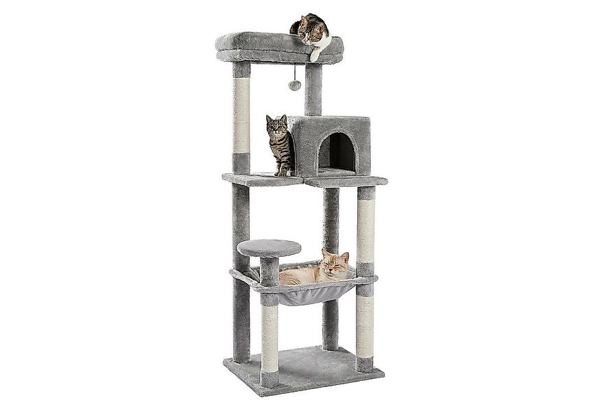 PAWZ Road Kratzbaum Kratzbaum 143cm Groß Katzenspielturm stabiles schönes K günstig online kaufen