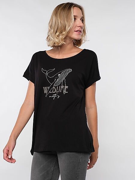 Damen T-shirt Wildlife Matters Wal Bio-baumwolle/modal günstig online kaufen