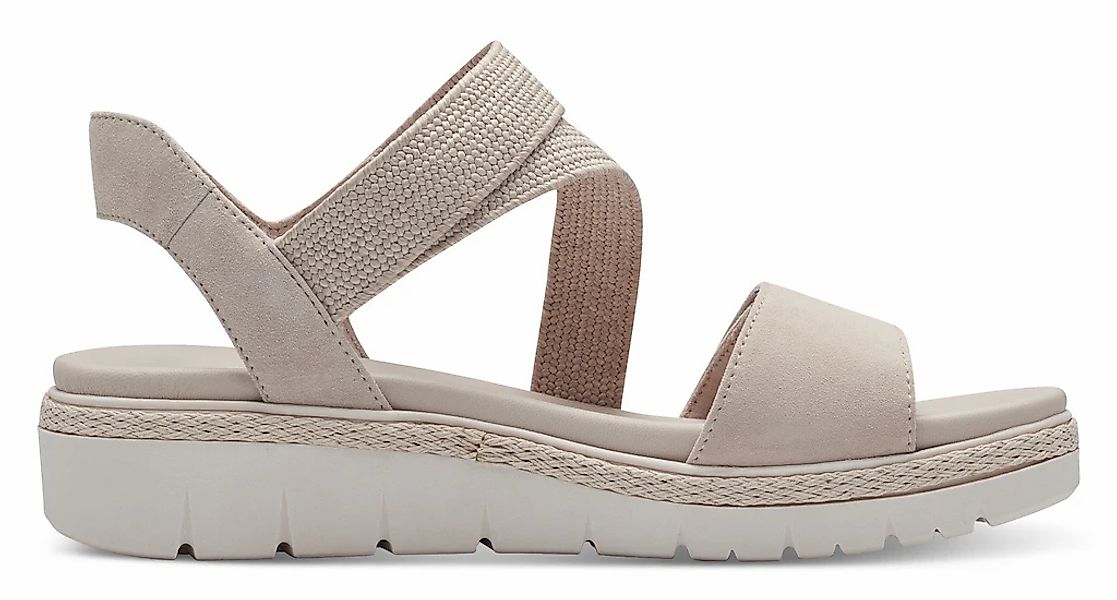 Tamaris Keilsandalette, Sommerschuh, Sandale, Plateauabsatz, mit Klettversc günstig online kaufen