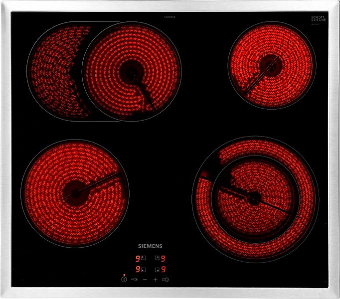 SIEMENS Elektro-Kochfeld von SCHOTT CERAN® »ET645HN17E« touchControl Funkti günstig online kaufen