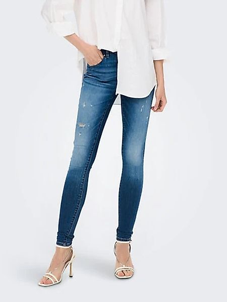 ONLY Skinny-fit-Jeans "ONLROYAL HW SKINNY DNM GENBOX" günstig online kaufen