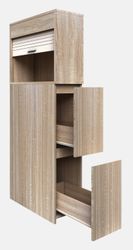 VCM Midischrank Holz Badmöbel Nischenschrank Schublade günstig online kaufen