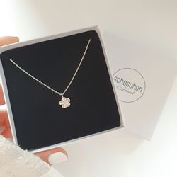 SCHOSCHON Kette mit Anhänger Kirschblüten (Blumenanhänger, günstig online kaufen