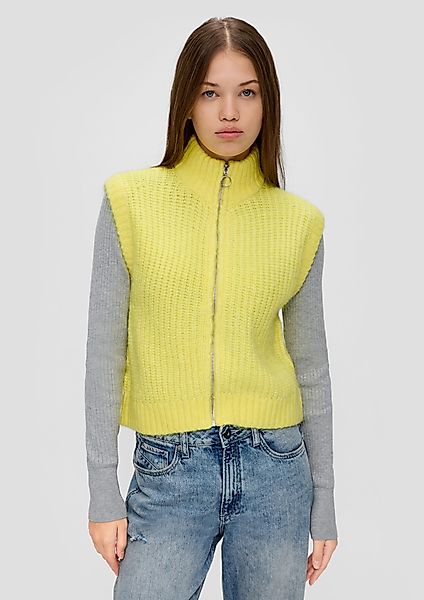 QS Shirttop Strickpullunder aus Wollmix günstig online kaufen