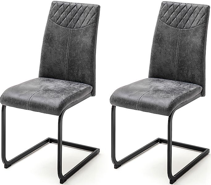 MCA furniture Esszimmerstuhl »Aosta«, (Set), 4 St., Stoffbezug, Stoffbezug günstig online kaufen