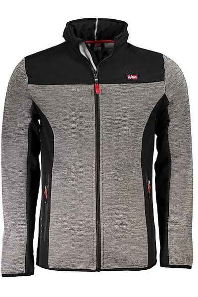 NORWAY 1963 Outdoorjacke Graue Herren-Sportjacke mit Kapuze und Taschen - S günstig online kaufen