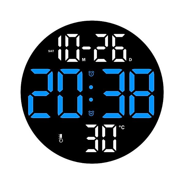 MODFU Wanduhr 23CM LED Digitale Wand günstig online kaufen
