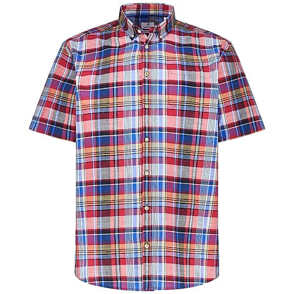 Pfundskerl Kariertes Freizeithemd Farbe rot Größe: 3XL günstig online kaufen