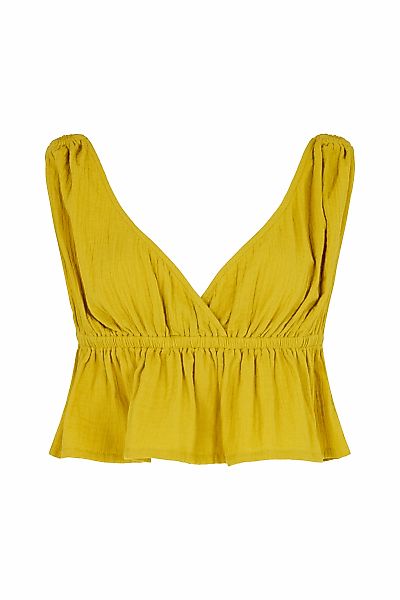 RAFFYA Hemdbluse "Katty Deep-V Neck Blouse Damen" günstig online kaufen