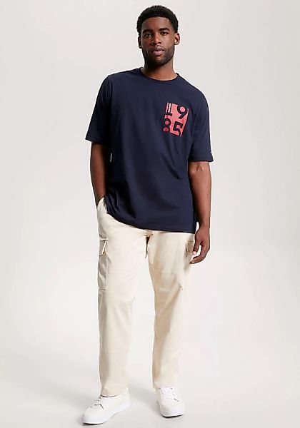 Tommy Hilfiger Big & Tall T-Shirt BT-CHEST PRINT TEE-B günstig online kaufen