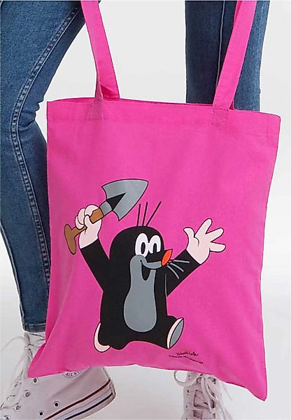 LOGOSHIRT Henkeltasche "Baumwolltasche Der kleine Maulwurf" mit coolem Druc günstig online kaufen