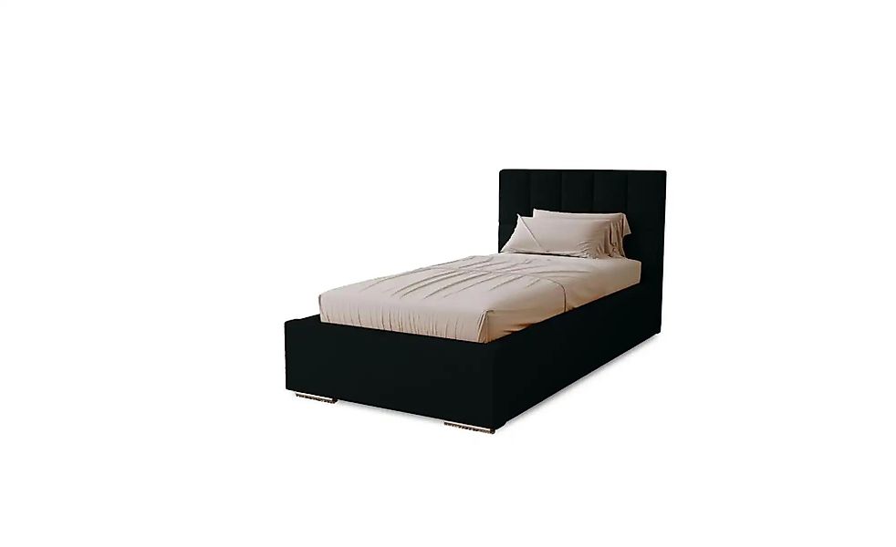 Polsterbett mit Stauraum Draven ¦ schwarz ¦ Maße (cm): B: 115 H: 100 Betten günstig online kaufen