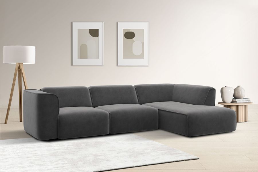 RAUM.ID Ecksofa "Merid L-Form, jederzeit durch Module erweiterbar, B/T/H: 2 günstig online kaufen