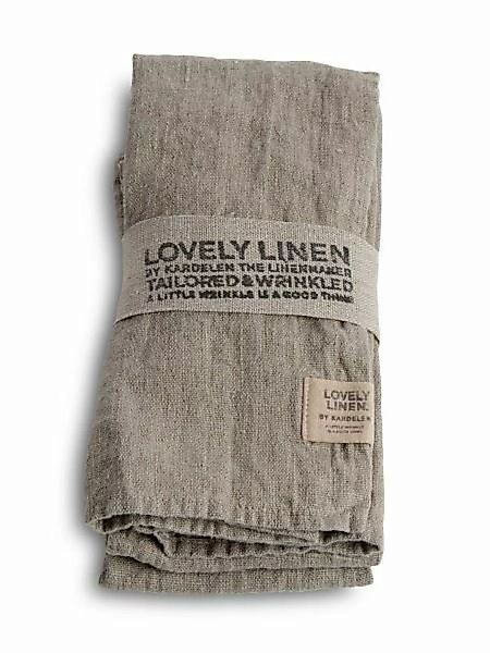 Lovely Linen Servietten & -ringe Lovely Serviette Leinen natural beige (1 S günstig online kaufen