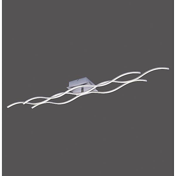 Just Ligth. LED-Deckenleuchte Wave 139,5 x 16 cm günstig online kaufen