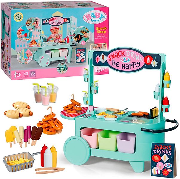 Baby Born Puppentisch Snack Shop, mit günstig online kaufen