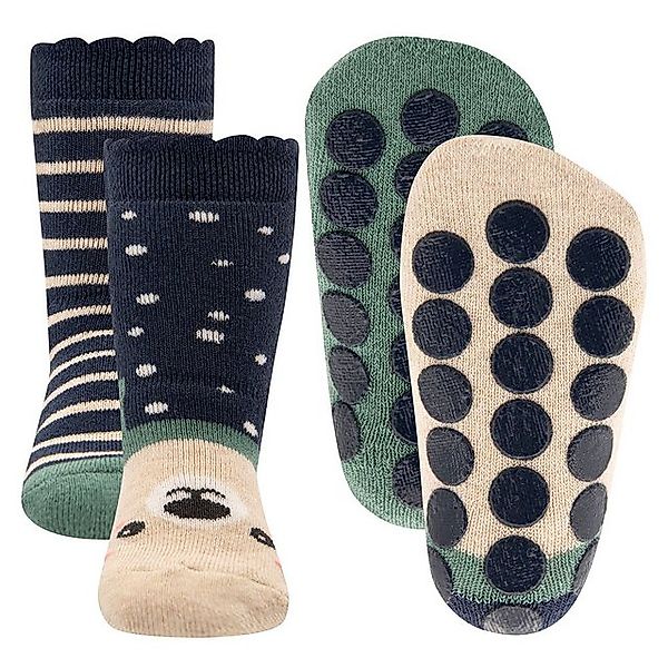 Ewers ABS-Socken Stoppersocken ABS Teddygesicht/Mausezähnchen (2-Paar) günstig online kaufen
