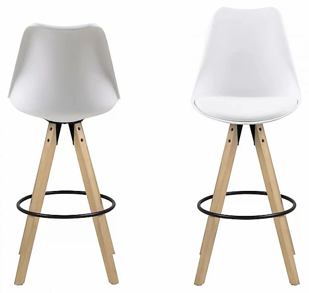 ACTONA GROUP Barhocker "Dian", (Set, 2 St.), Barstuhl, Organisch geformter günstig online kaufen