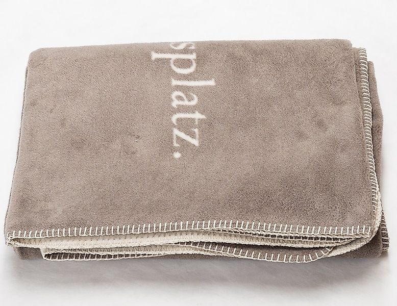 Wohndecke Savona 'Lieblingsplatz' 150 x 200 cm, DAVID FUSSENEGGER günstig online kaufen