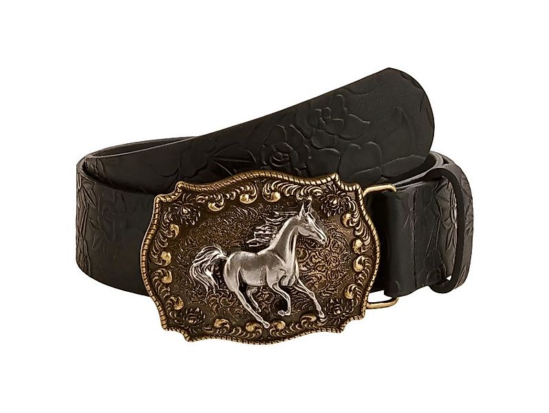 Ware aus aller Welt Koppelgürtel Modischer Gürtel mit Pferde-Schnalle Weste günstig online kaufen