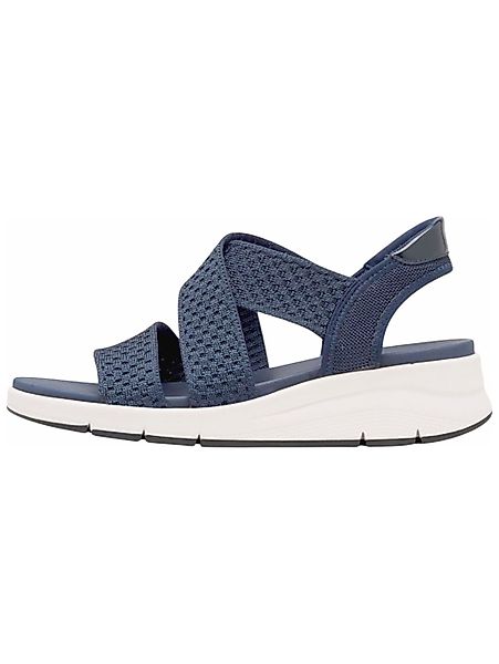 Tamaris Riemchensandale "Tamaris Sandalen Lederimitat/Textil" günstig online kaufen