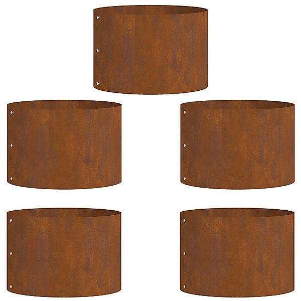vidaXL Blumentopf Cortenstahl Töpfe Set Cortenstahl günstig online kaufen