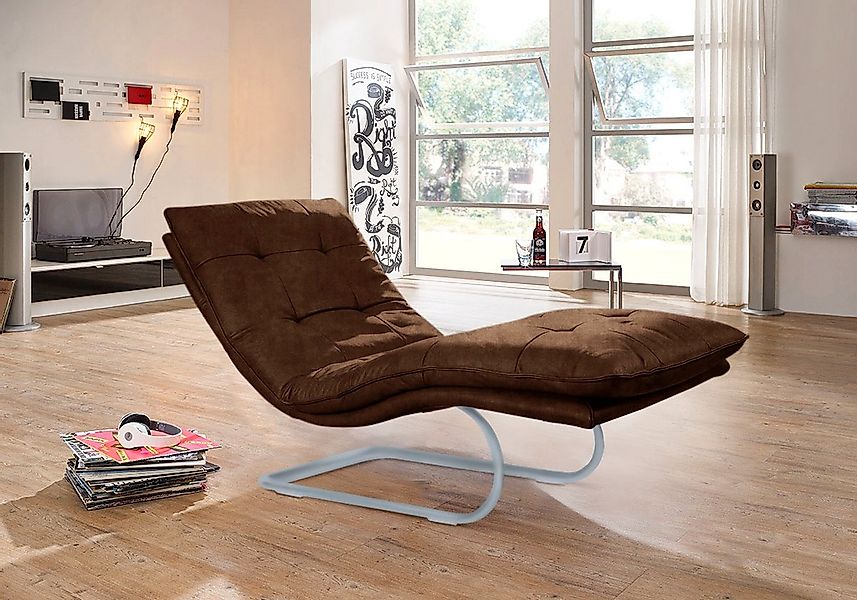 W.SCHILLIG Relaxliege »daily dreams« in Waffelkissen-Optik, wahlweise mit M günstig online kaufen