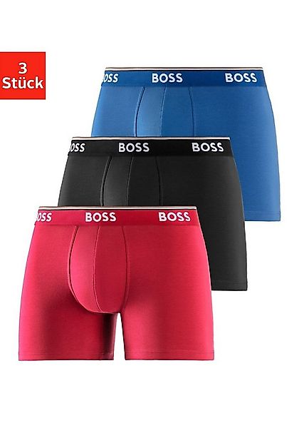 BOSS Boxer Boxer 3 PACK mit farblich passendem Webbund günstig online kaufen