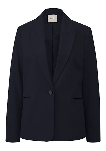 s.Oliver BLACK LABEL Jackenblazer Taillierter Blazer günstig online kaufen