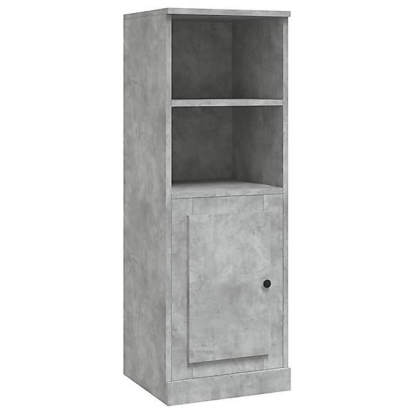 vidaXL Highboard Highboard Betongrau 36x35,5x103,5 cm günstig online kaufen