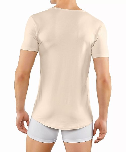 FALKE Herren T-Shirt Daily Climate Control, XL, Beige, Uni, Baumwolle, 6801 günstig online kaufen