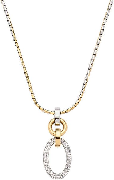 LEONARDO Kette mit Anhänger Halskette Lena, mit Zirkonia (synth) günstig online kaufen