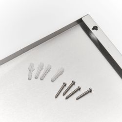 Zeller Present Magnettafel Magnettafel, Edelstahl, silber, günstig online kaufen
