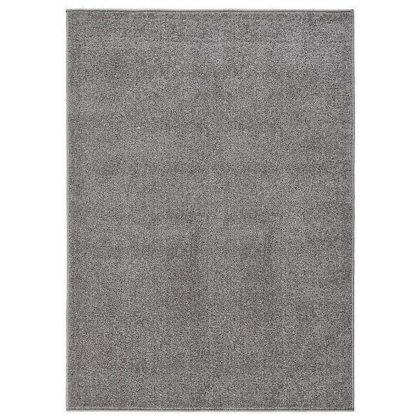 Vidaxl Teppich Kurzflor 120x170 Cm Grau günstig online kaufen