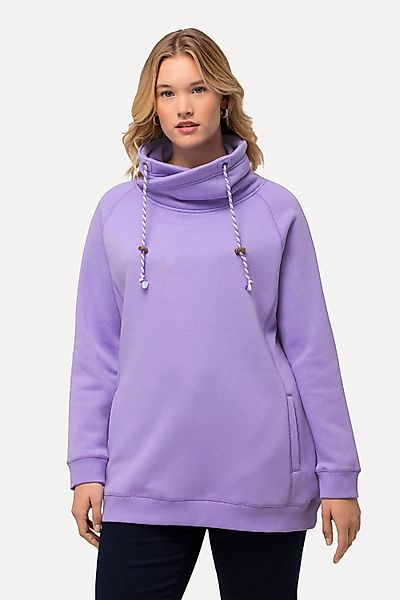 Ulla Popken Sweatshirt Sweatshirt weiter Stehkragen günstig online kaufen