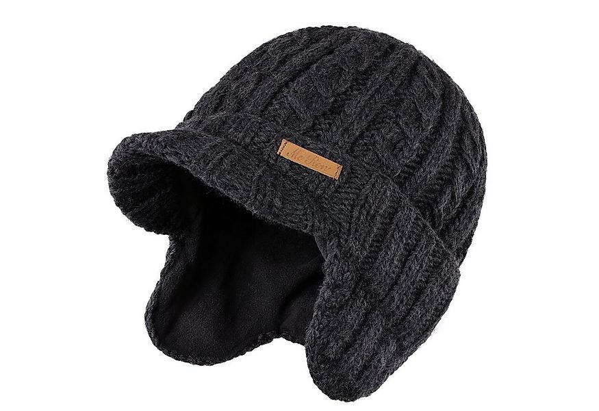 McRon Schirmmütze Wollmütze Modell Josef mit Fleece gefüttert, hoher Schurw günstig online kaufen