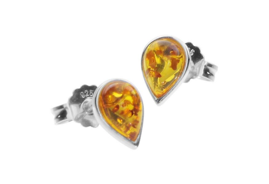 OSTSEE-SCHMUCK Paar Ohrstecker Ostsee-Schmuck Ohrstecker Classic 7 x 5 mm T günstig online kaufen