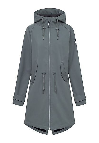 Derbe Softshellmantel Friese Island lava smoke-navy günstig online kaufen
