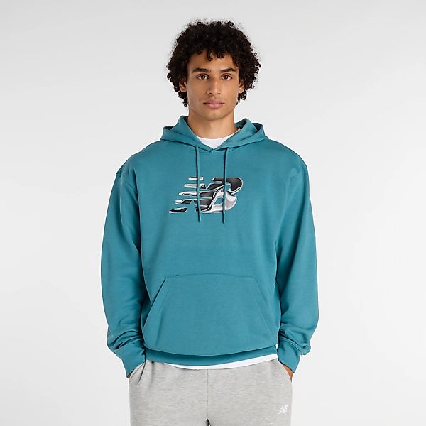 New Balance Kapuzensweatshirt "AAZ Mens Lifestyle Hoodie BIG TEAL", sportli günstig online kaufen
