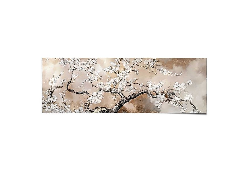 Reinders! Poster Rustikale Blumen, Wohnzimmer - Beige - 170 gr. Papier - Bl günstig online kaufen