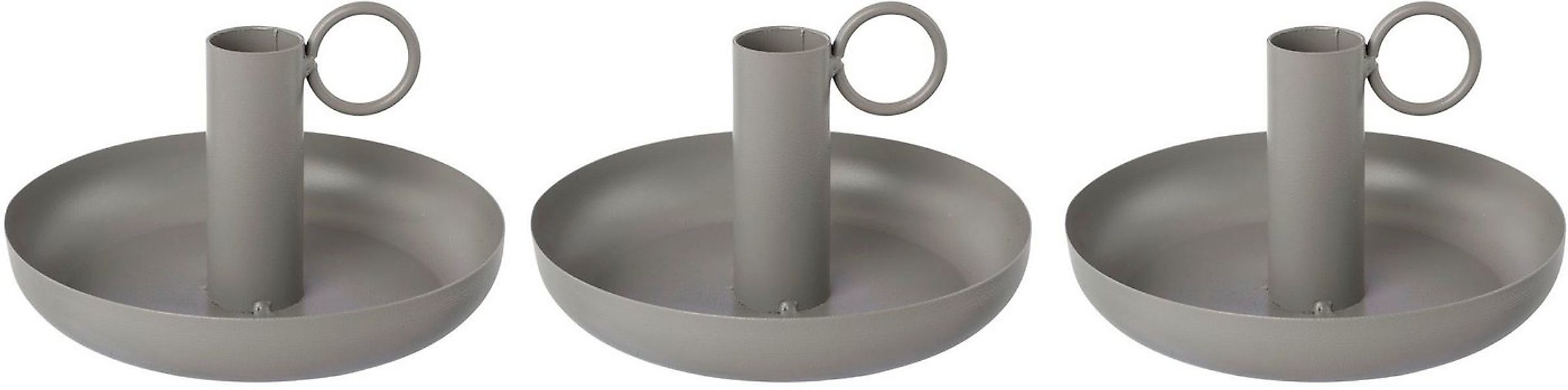 OTTO home Kerzenhalter Stabkerzenhalter Engla (Set, 3 St), aus Metall, mit günstig online kaufen