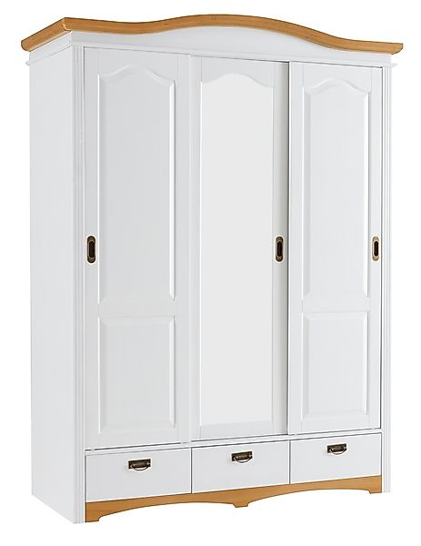 Home affaire Schiebetürenschrank »Konrad, Landhausstil, rustikal, mit Schub günstig online kaufen